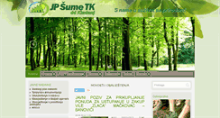 Desktop Screenshot of jpsumetk.ba